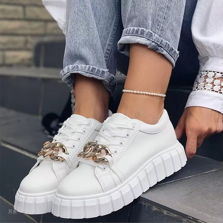 Big chain women's casual sports sneakers 671