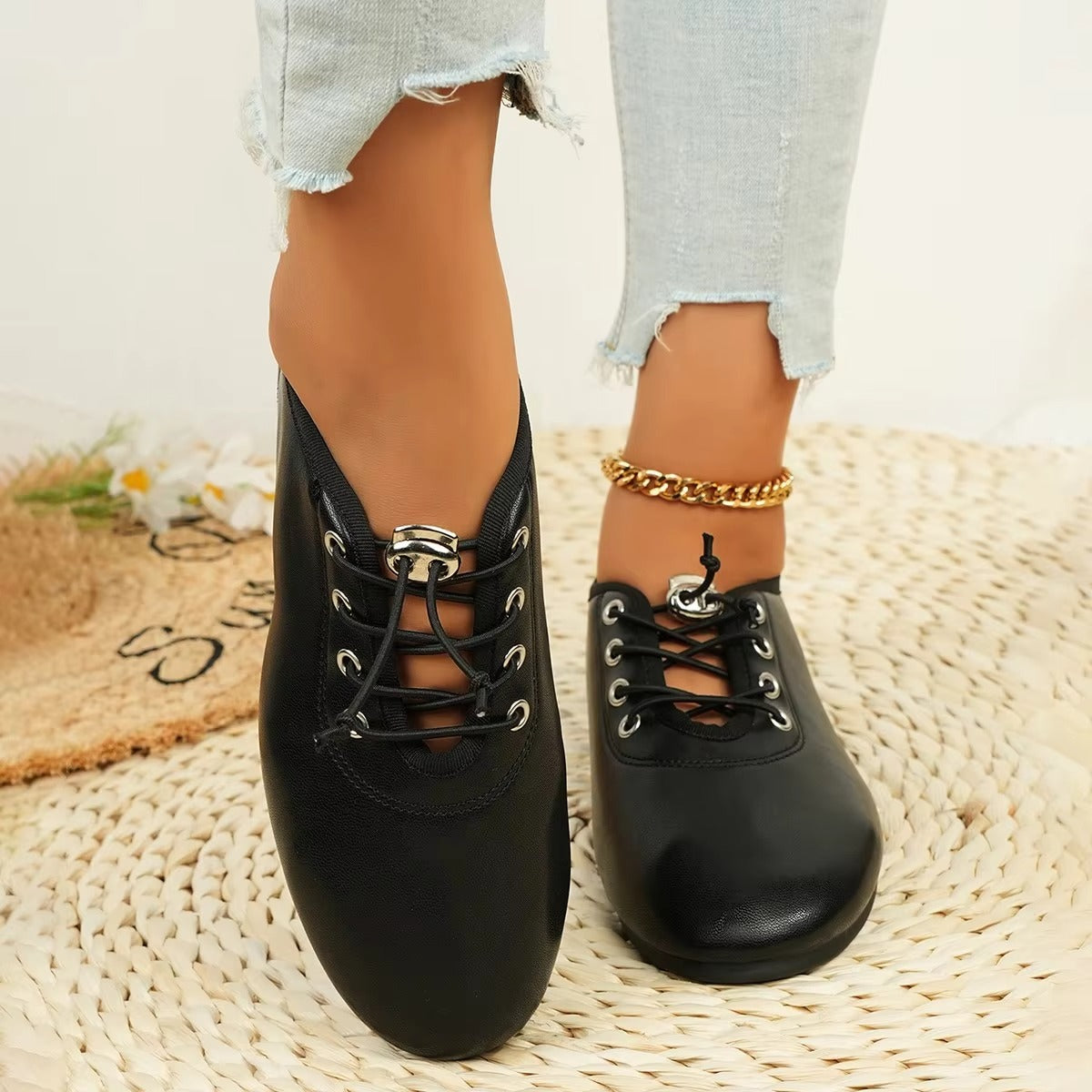 986 new flat leopard print casual shoes – women's, 2025 latest, size 36-43, factory direct