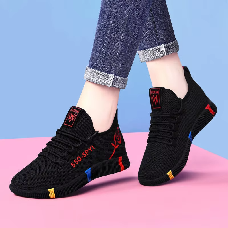 Women's rose cheap sneakers XW-666