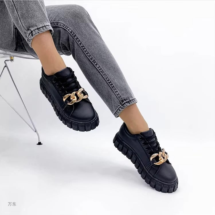 Big chain women's casual sports sneakers 671