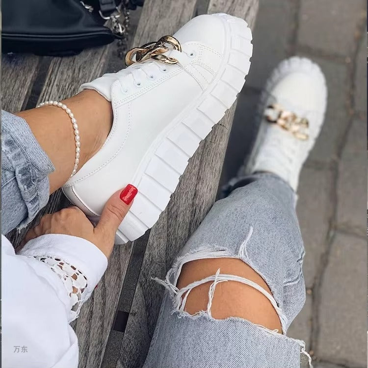 Big chain women's casual sports sneakers 671
