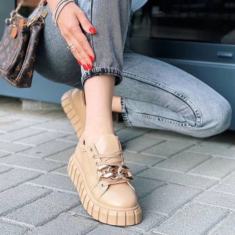 Big chain women's casual sports sneakers 671