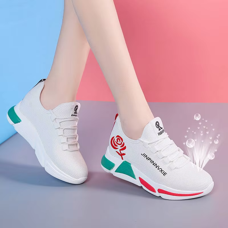 Women's rose cheap sneakers XW-666